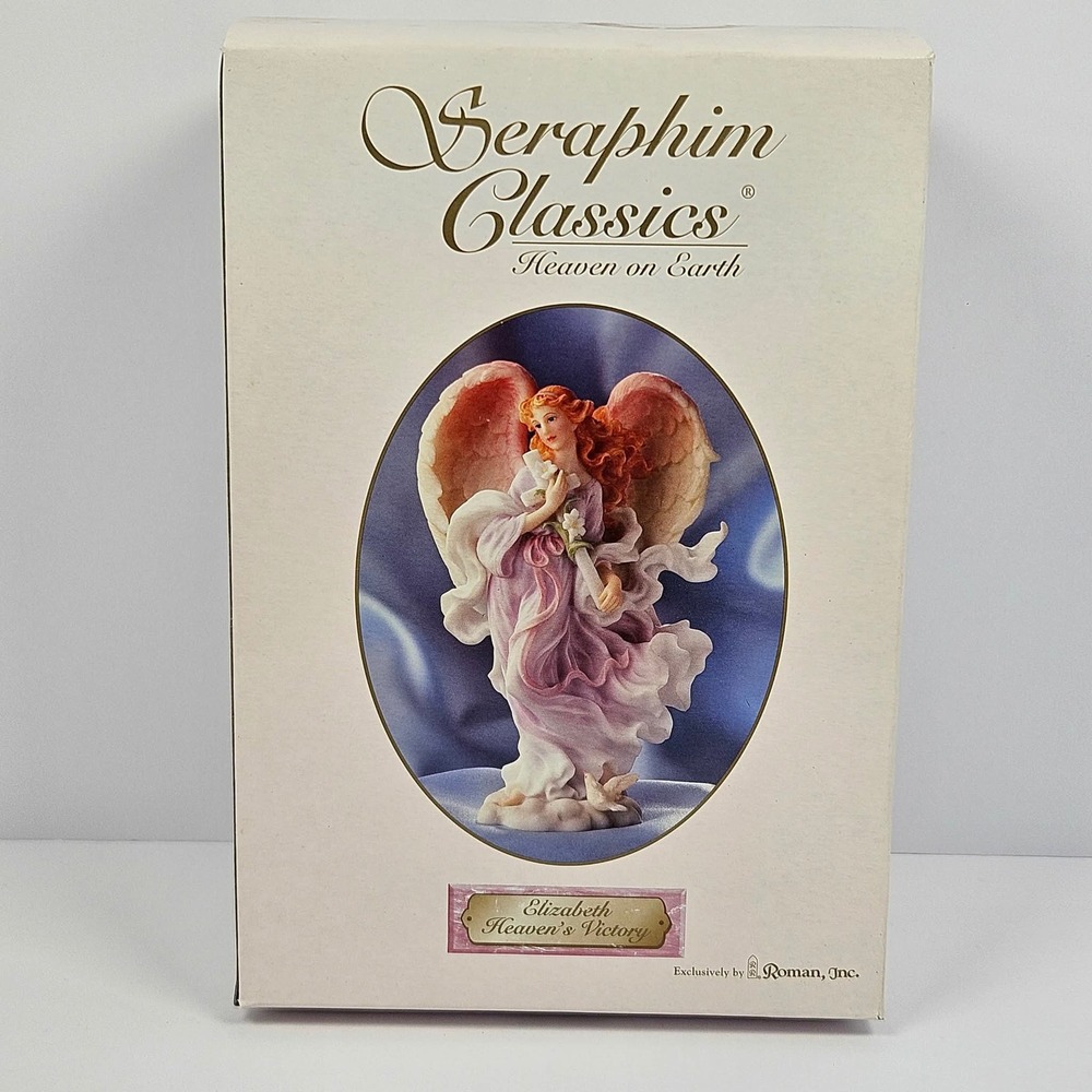 Seraphim Classics Elizabeth Heaven's Victory Angel Figurine Roman Inc 81514 1999